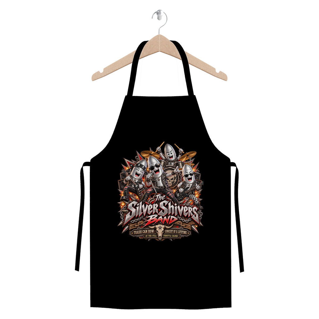 The Silver Shivers Band Premium Jersey Apron