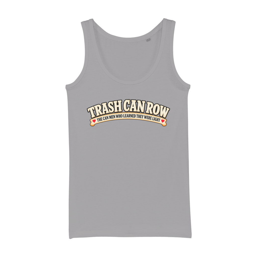 Trash Can Row Organic Jersey Women's Tank Top