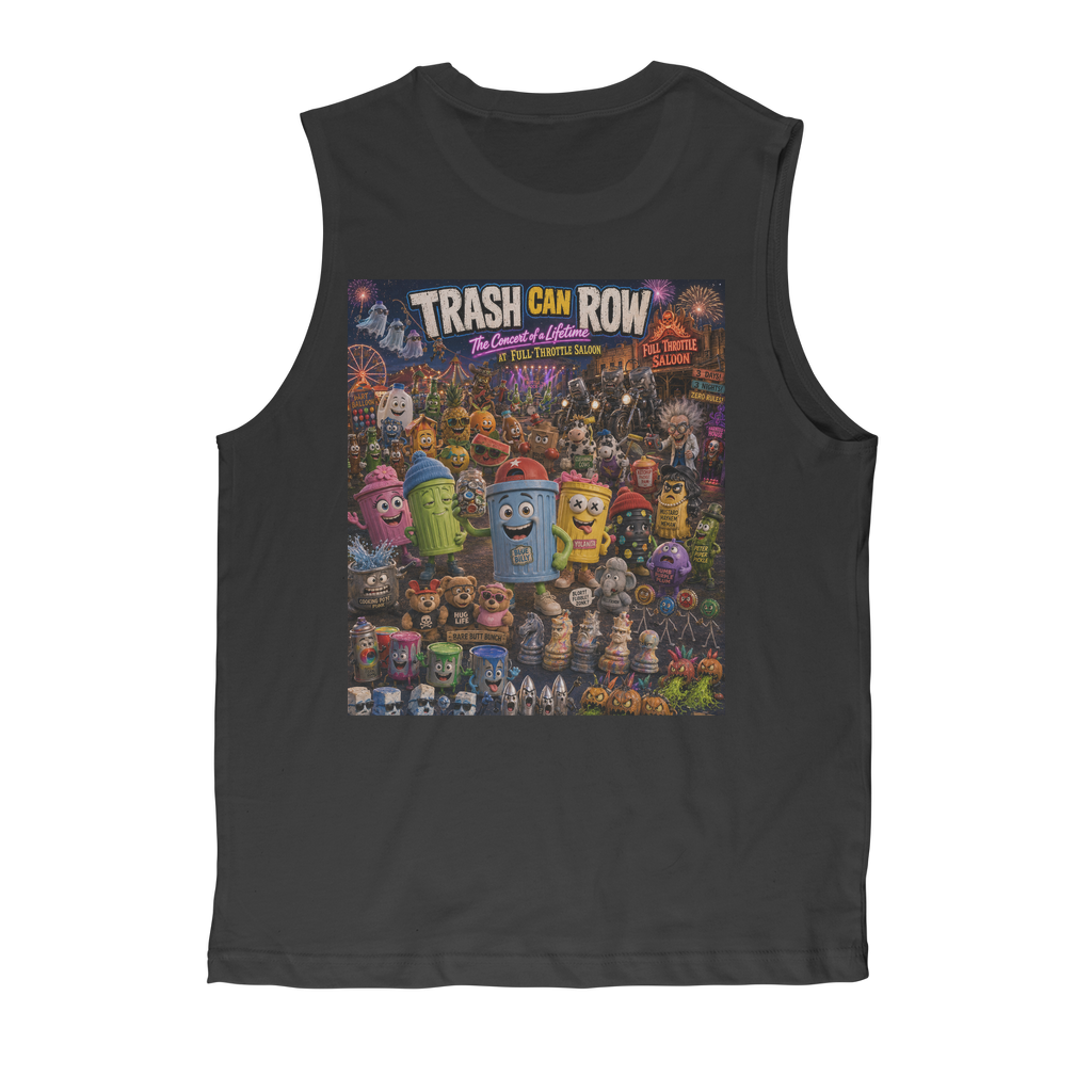Trash Can Row: Concert for a Lifetime – Classic Adult Muscle Top
