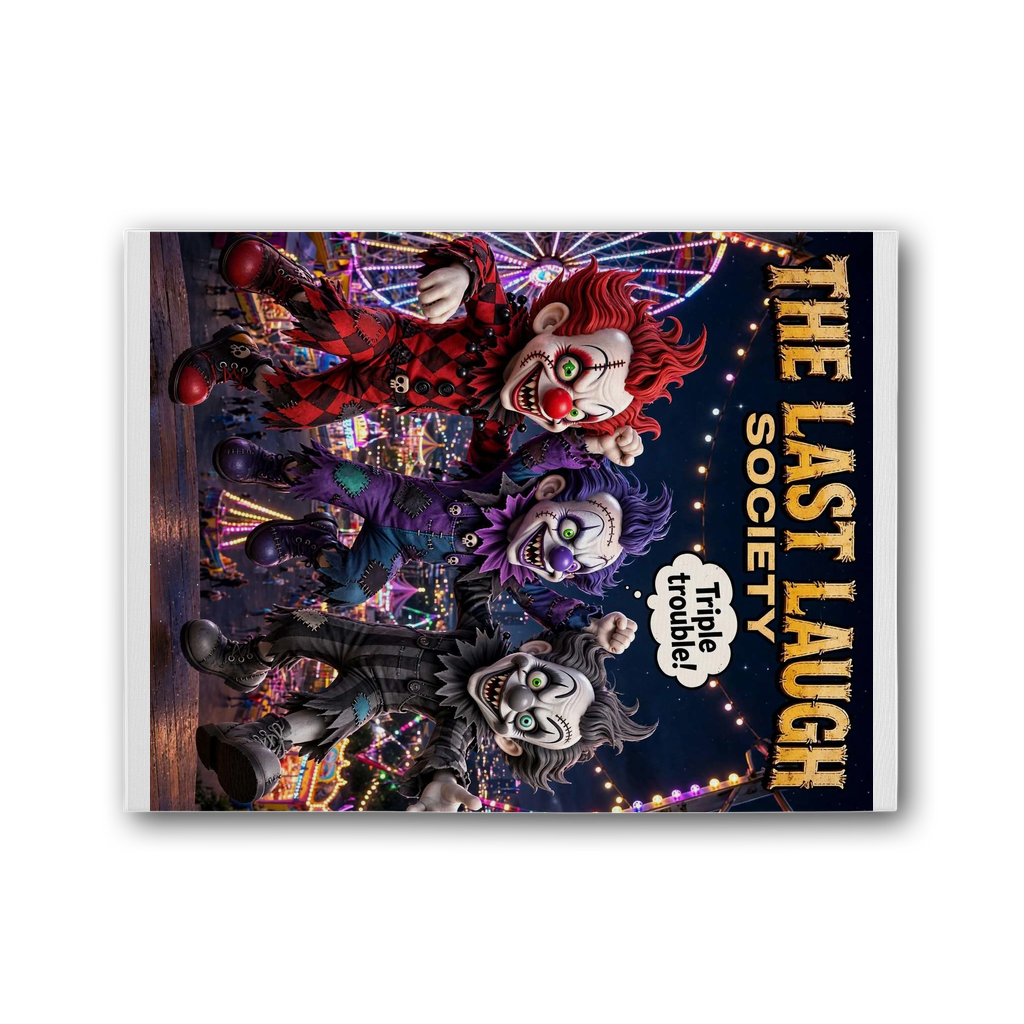 The Last Laugh Society Premium Stretched Canvas