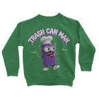 TRASH CAN MAN Classic Kids Sweatshirt