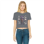 ANGRY CAN MAN 2.0 Classic Women's Cropped Raw Edge T-Shirt