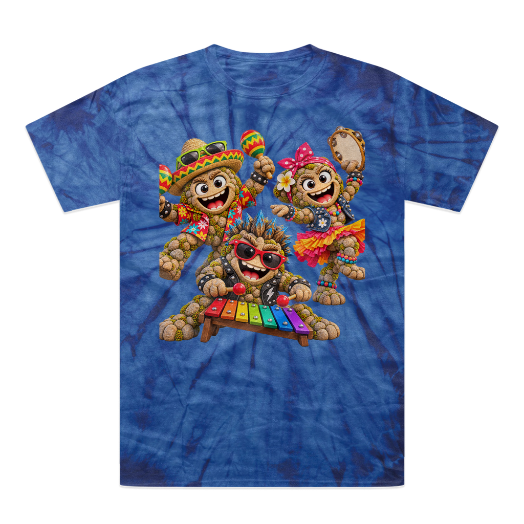 Falling Rocks Collection Tonal Spider Tie-Dye T-Shirt
