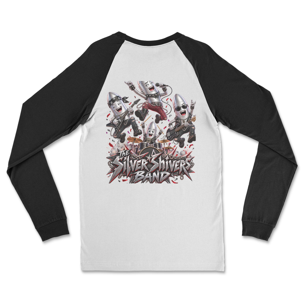The Silver Shivers Band Classic Raglan Long Sleeve Shirt