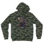 angry can man Camouflage Adult Hoodie