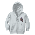 angry can man Classic Kids Zip Hoodie