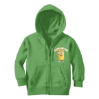 TRASH CAN MAN Classic Kids Zip Hoodie