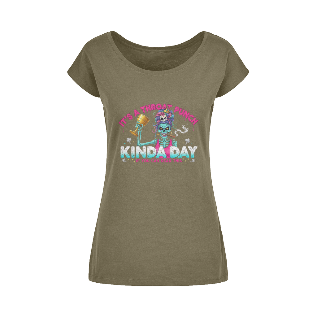 AOP Wide Neck Womens T-Shirt XS-5XL