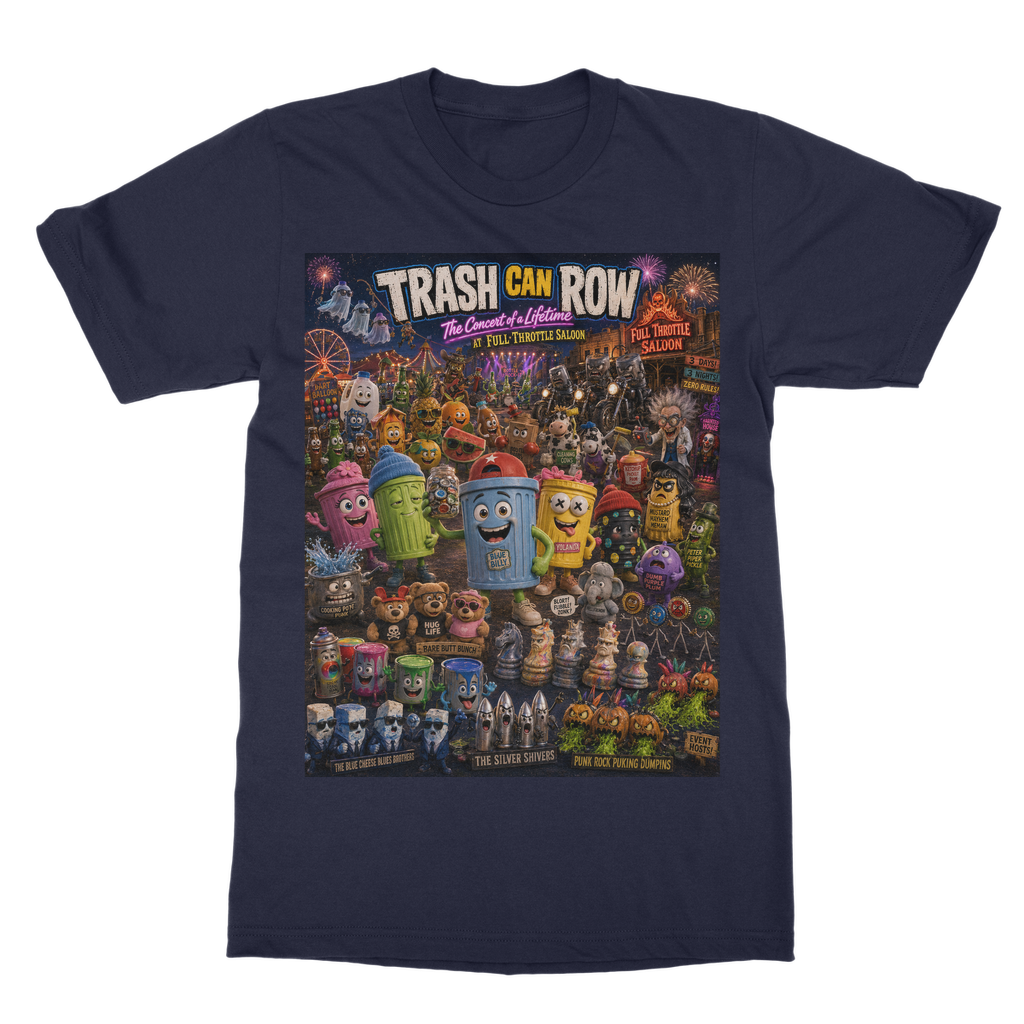 Trash Can Row: Concert for a Lifetime – T-Shirt Dress
