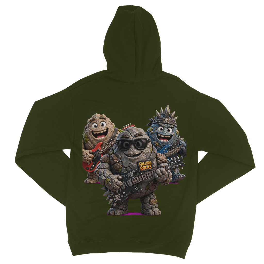 Falling Rocks COllection Classic Adult Zip Hoodie