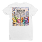 Trash Can Row Premium Jersey Women's T-Shirt