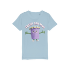 TRASH CAN MAN Organic Jersey Kids T-Shirt