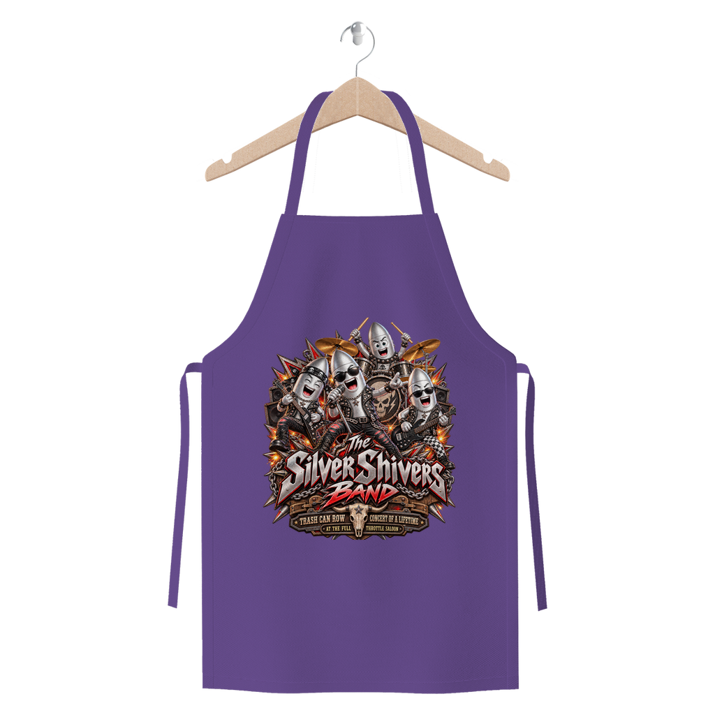 The Silver Shivers Band Premium Jersey Apron