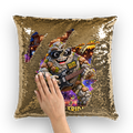 Falling Rocks COllection Sequin Cushion Cover