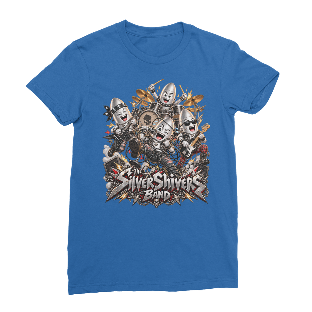The Silver Shivers Band Premium Jersey Women's T-Shirt