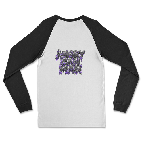 ANGRY CAN MAN 3.0 Classic Raglan Long Sleeve Shirt