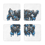 ANGRY CAN MAN 2.0 Sublimation Coasters Pack of Four