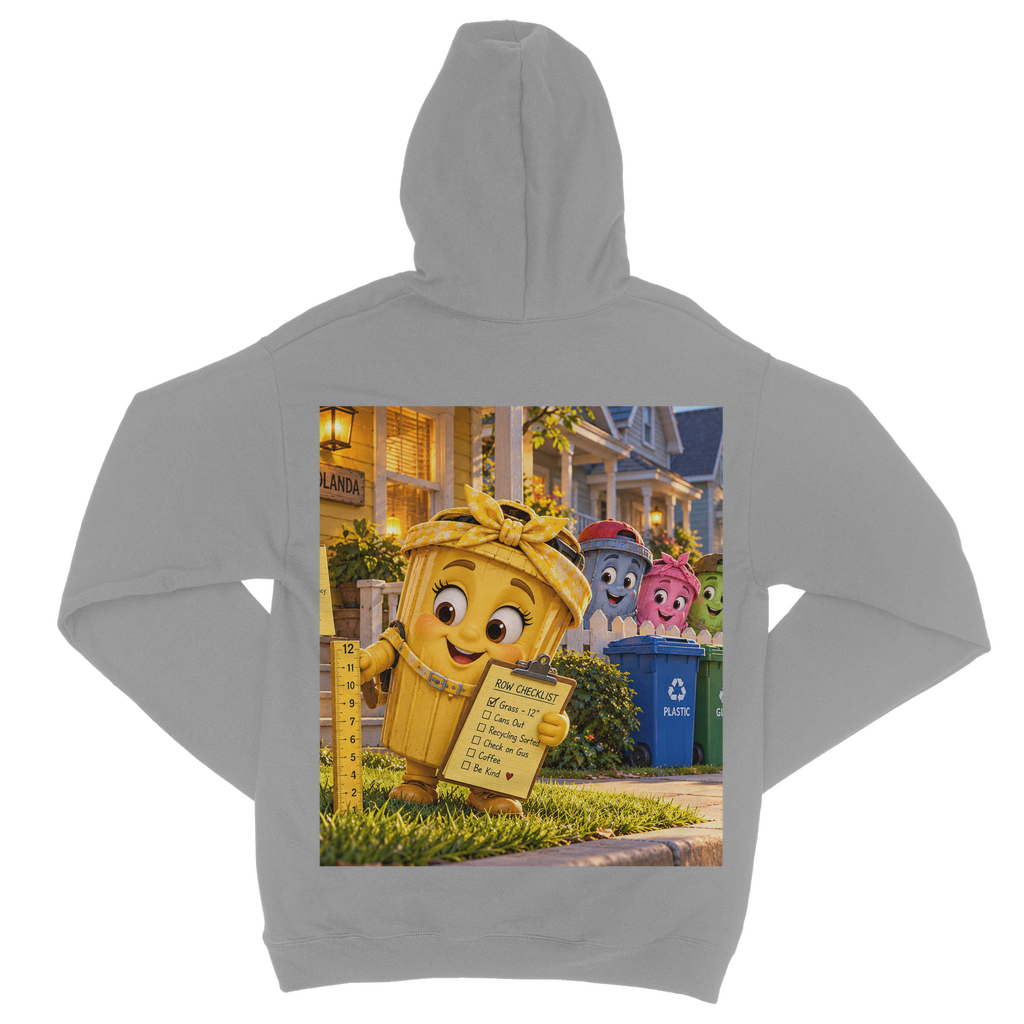 Trash Can Row – Classic Adult Zip Hoodie