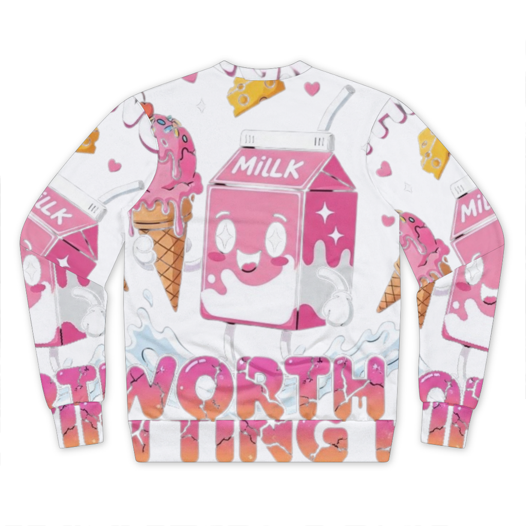 AOB Performance Cut and Sew Sublimation Unisex Sweatshirt