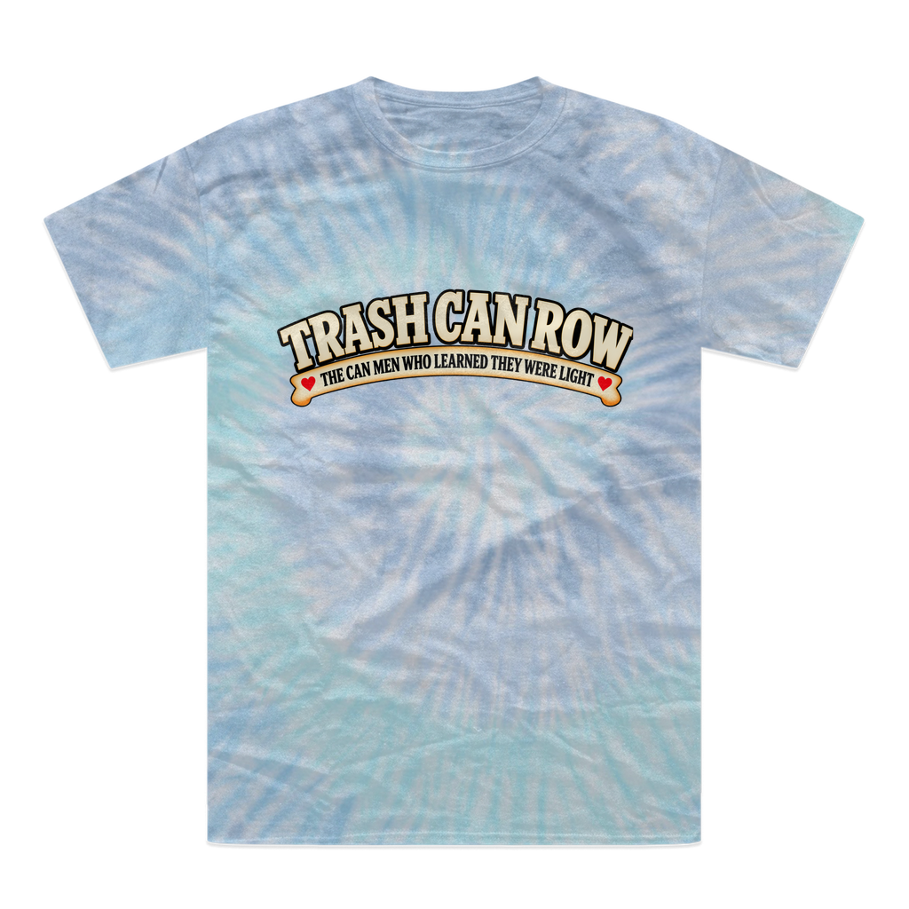 Trash Can Row Tie-Dye T-Shirt