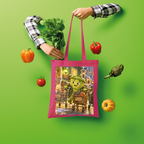 Trash Can Row Shopper Tote Bag