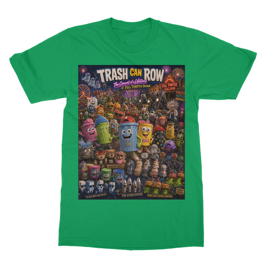 Trash Can Row: Concert for a Lifetime – T-Shirt Dress