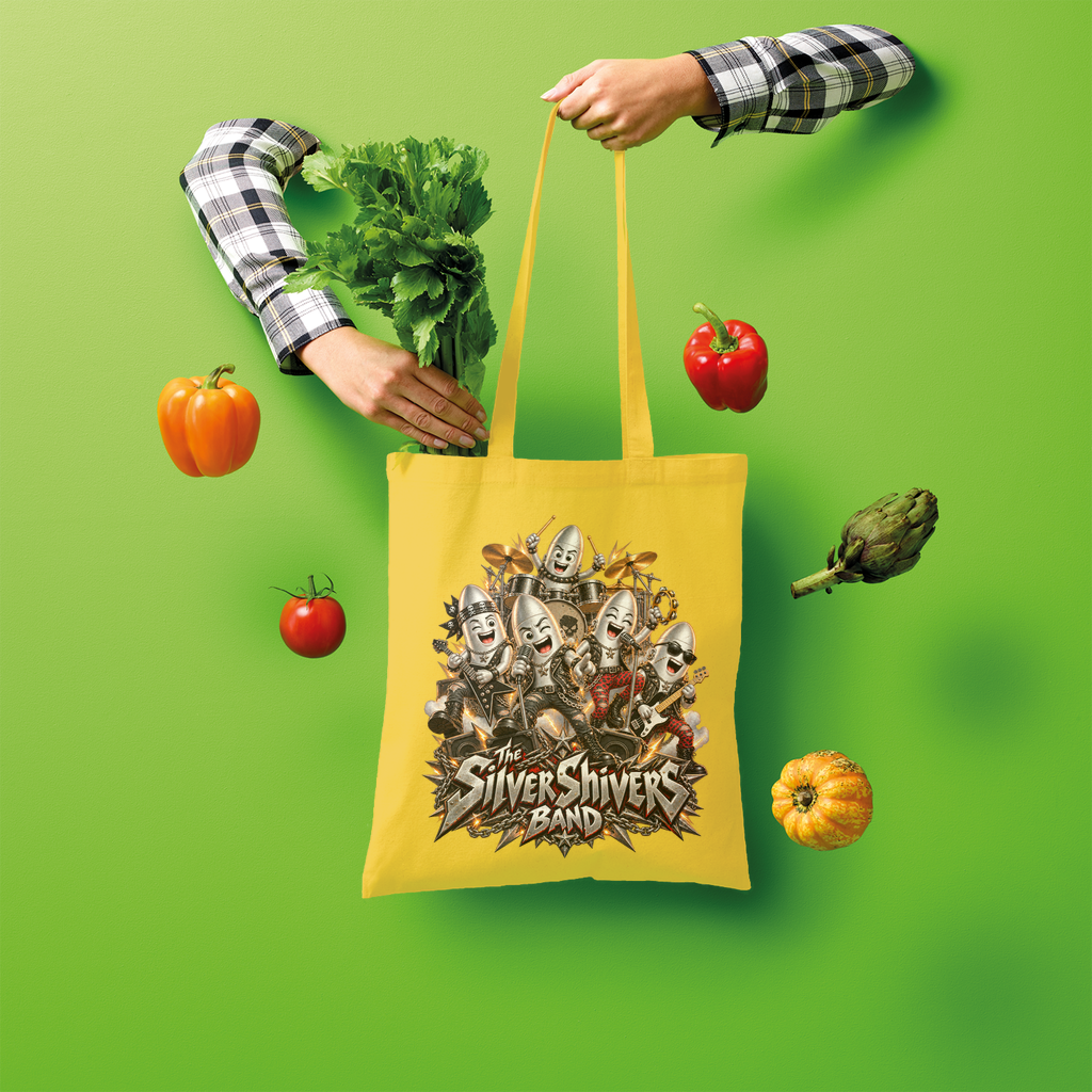 The Silver Shivers Band Shopper Tote Bag
