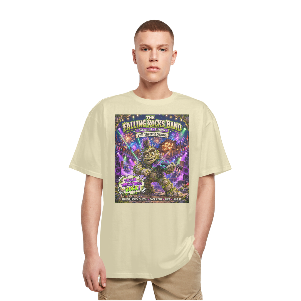 Falling Rocks Collection Heavy Oversized T-Shirt