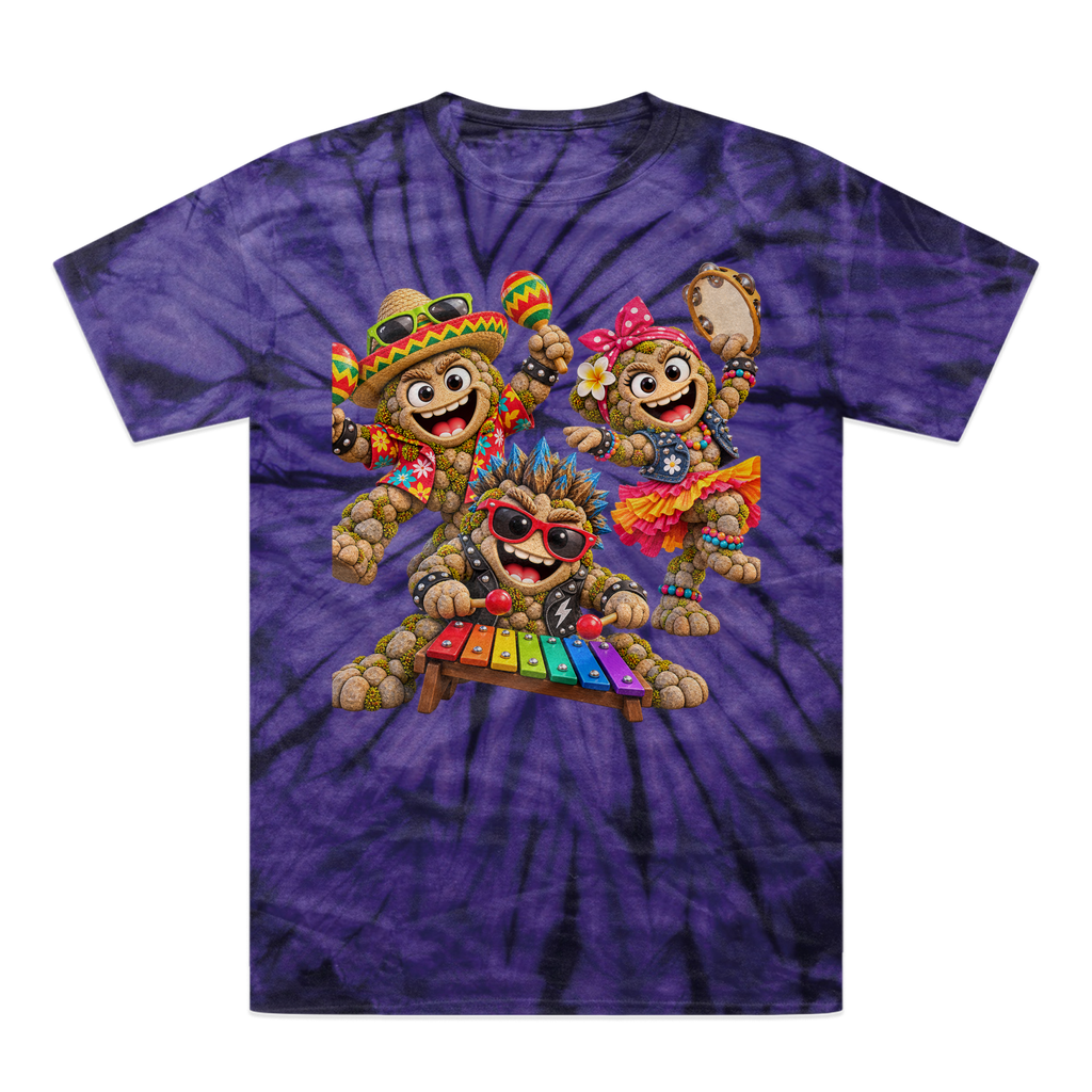 Falling Rocks Collection Tonal Spider Tie-Dye T-Shirt