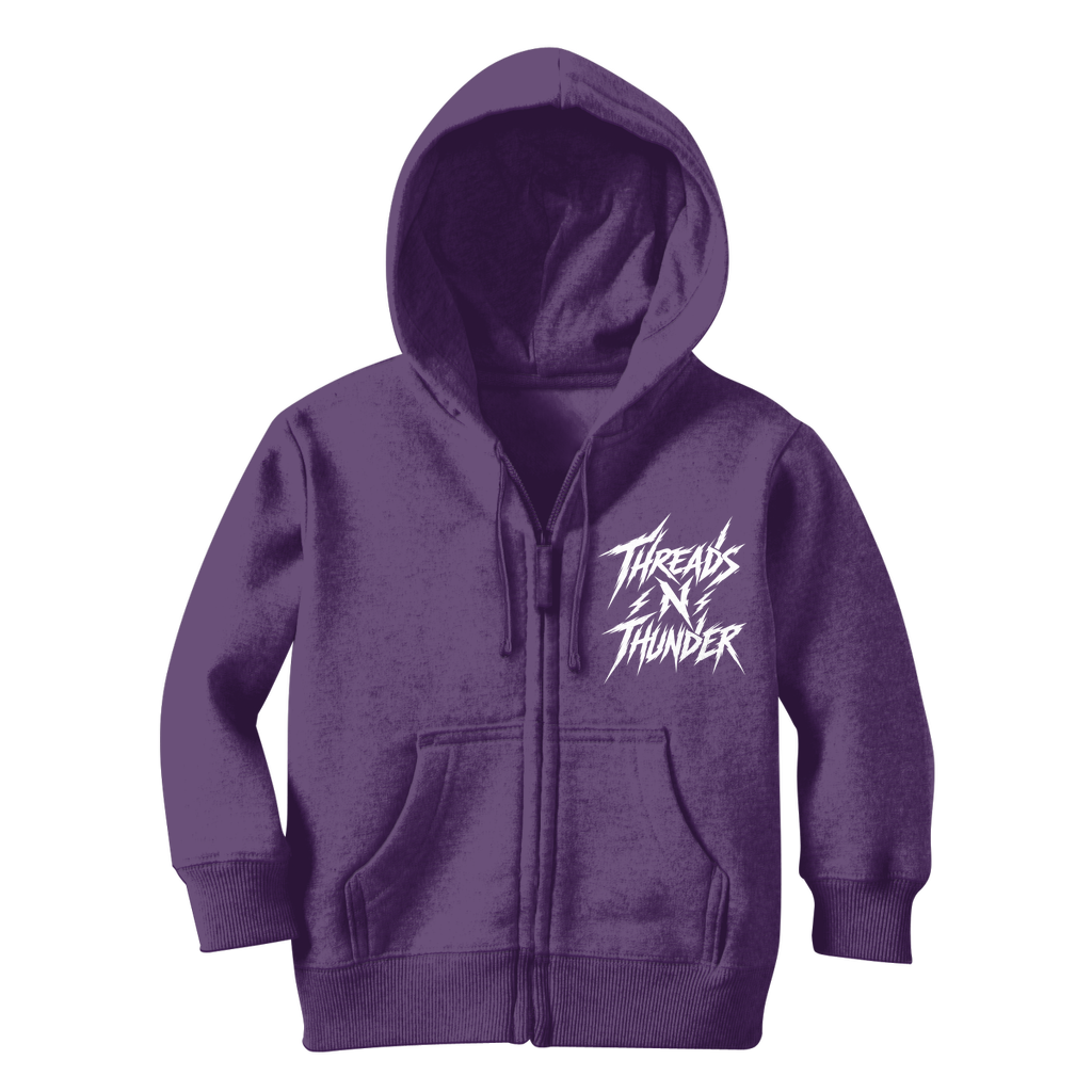 The Silver Shivers Band Classic Kids Zip Hoodie