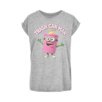 TRASH CAN MAN Women's Extended Shoulder T-Shirt XS-5XL