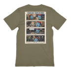 Trash Can Row – Premium Jersey Adult T-Shirt