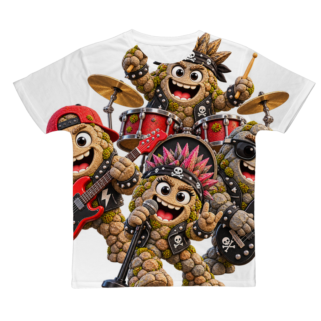 Falling Rocks Collection Classic Sublimation Adult T-Shirt