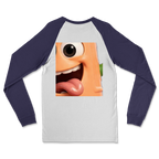 TRASH CAN MAN Classic Raglan Long Sleeve Shirt