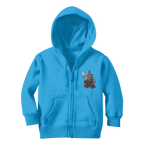 angry can man Classic Kids Zip Hoodie