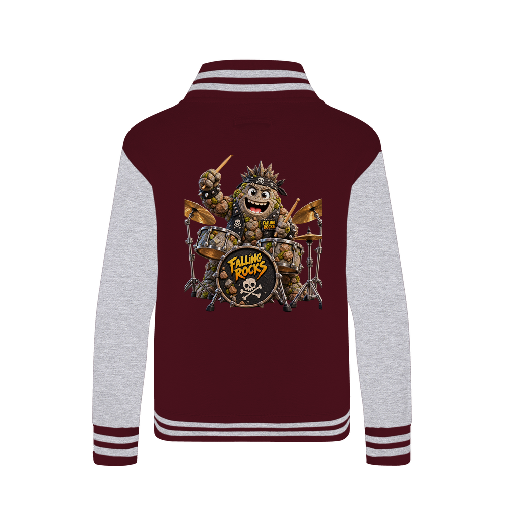 Falling Rocks COllection Varsity Jacket