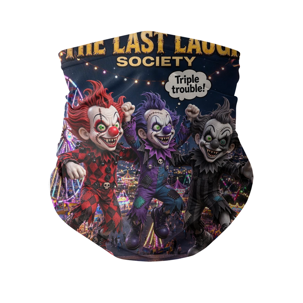 The Last Laugh Society Sublimation Neck Gaiter