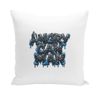 ANGRY CAN MAN 2.0 Throw Pillows