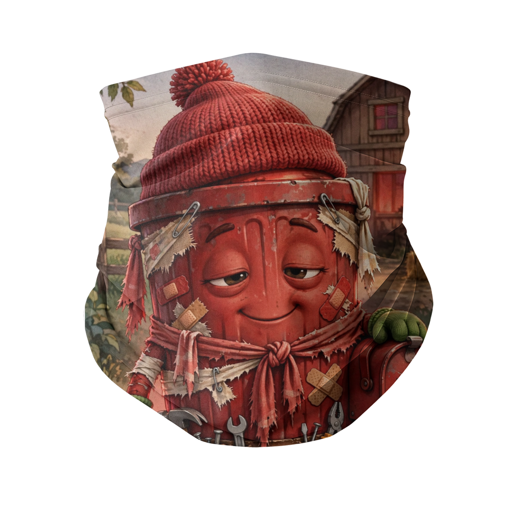 Trash Can Row – Sublimation Neck Gaiter
