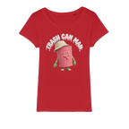 TRASH CAN MAN Organic Jersey Womens T-Shirt