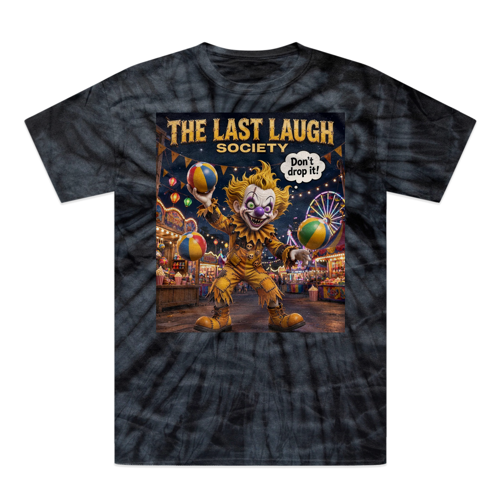 The Last Laugh Society Tonal Spider Tie-Dye T-Shirt