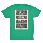 Trash Can Row Organic Adult T-Shirt