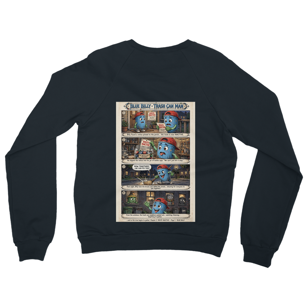 Trash Can Row – Classic Adult Sweatshirt