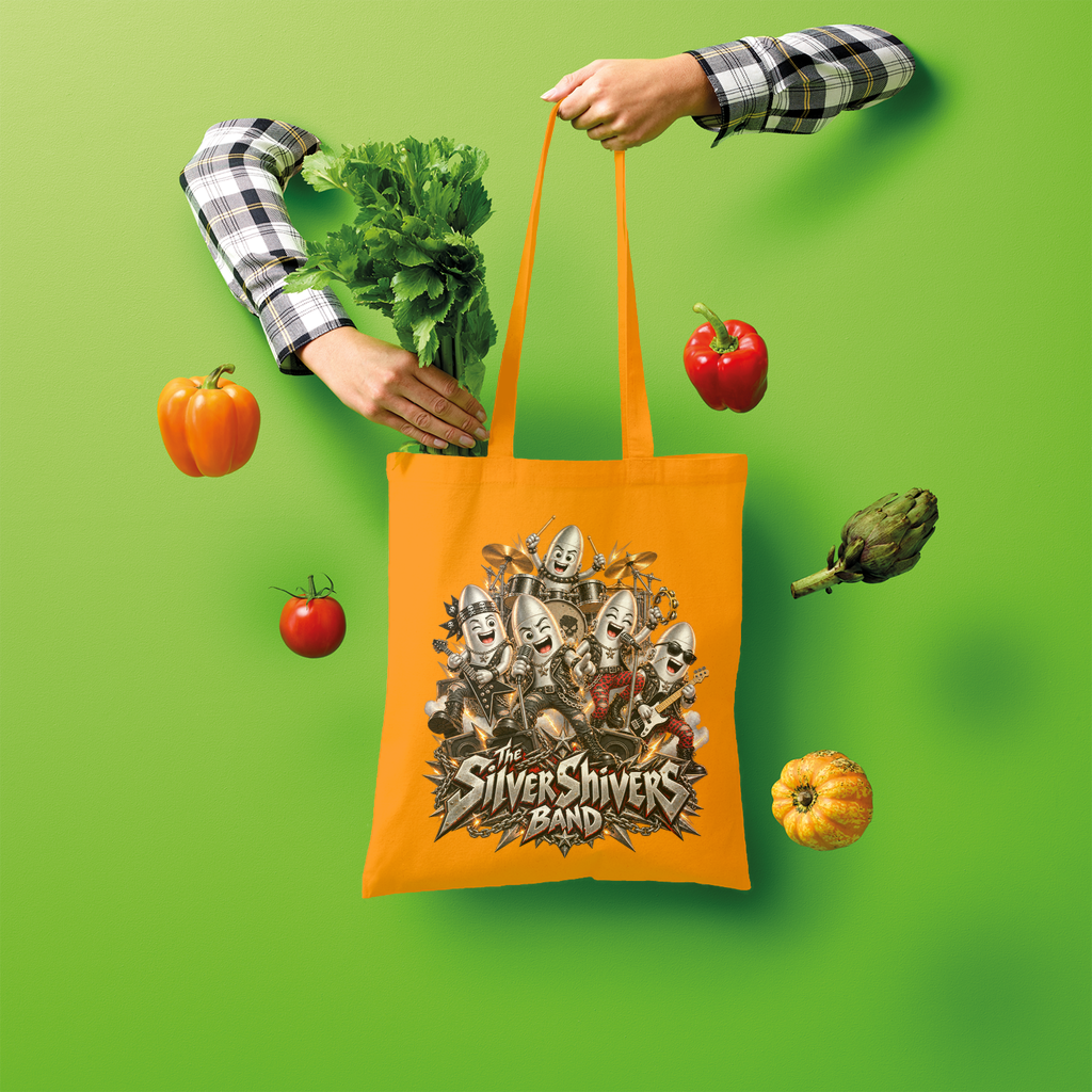 The Silver Shivers Band Shopper Tote Bag