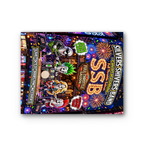 The Silver Shivers Band Premium Stretched Canvas