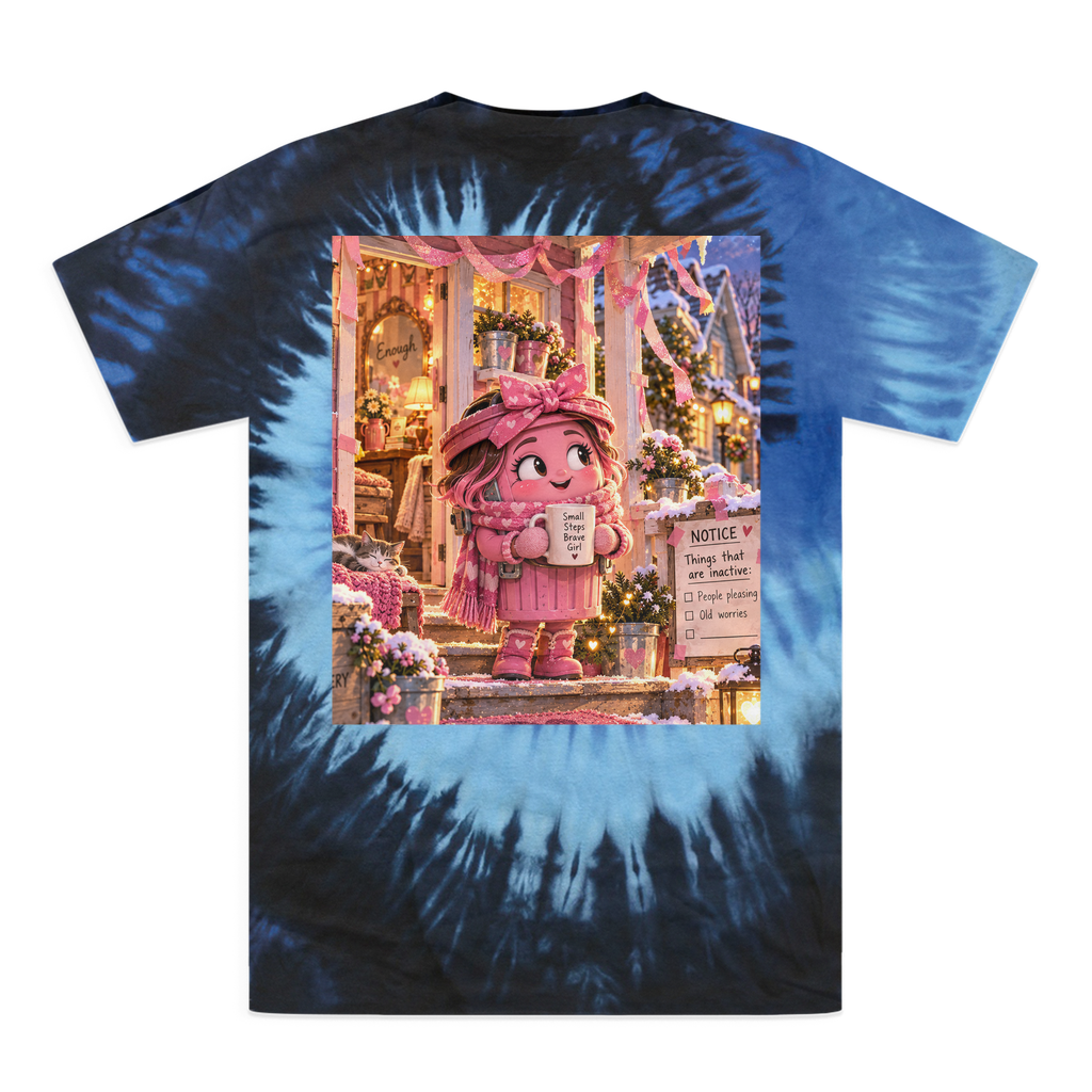 Trash Can Row Tie-Dye T-Shirt
