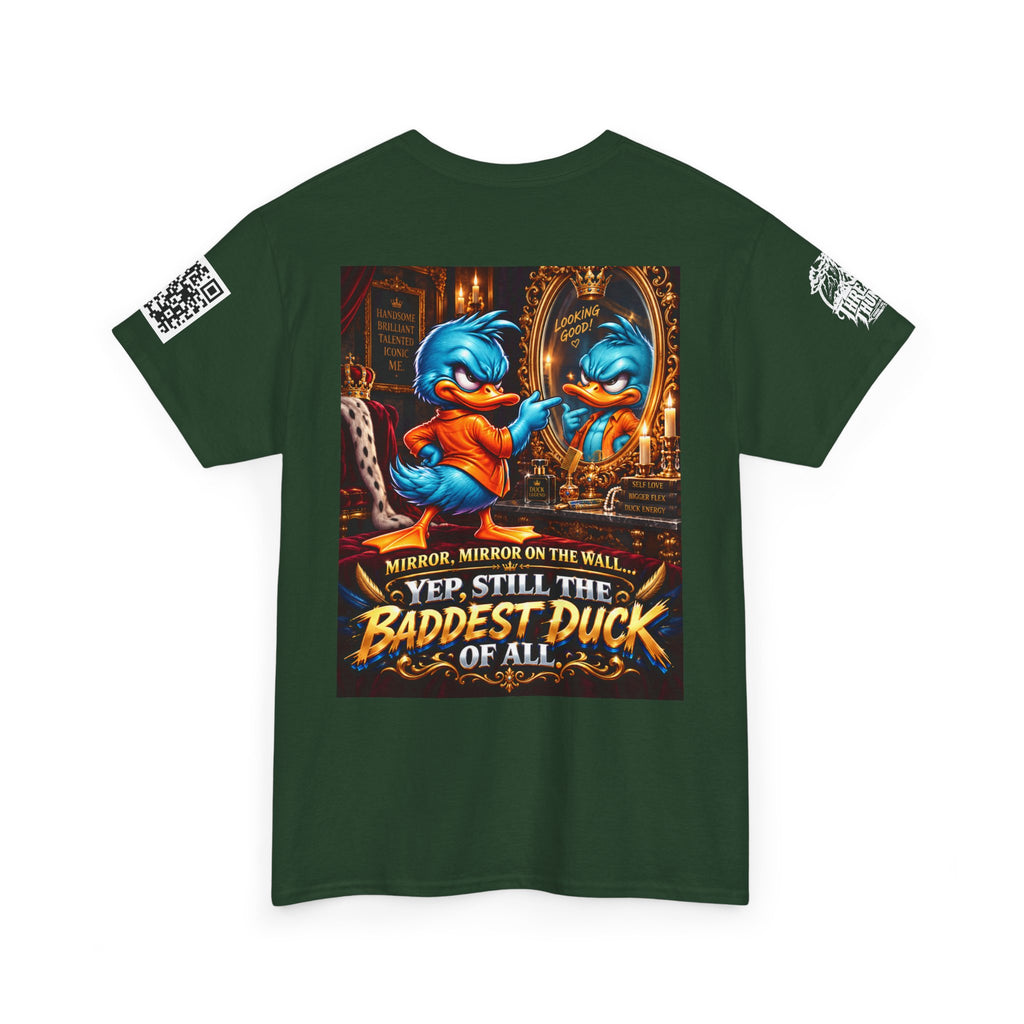 Mirror Mirror — Still the Baddest Duck of All Back Graphic Tee