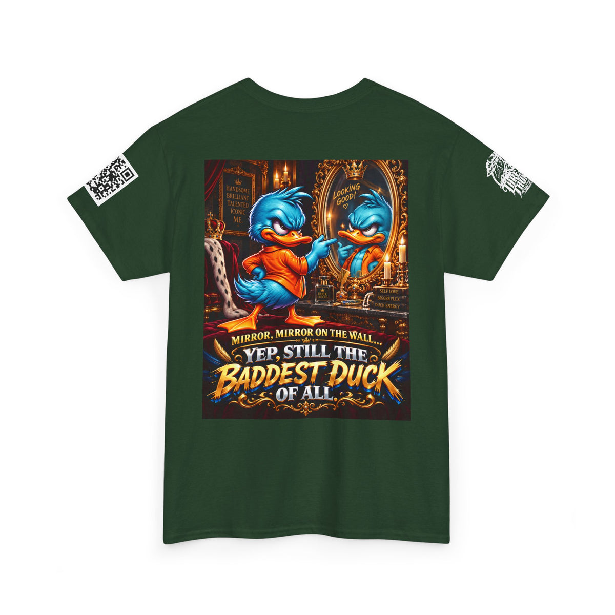 Mirror Mirror — Still the Baddest Duck of All Back Graphic Tee
