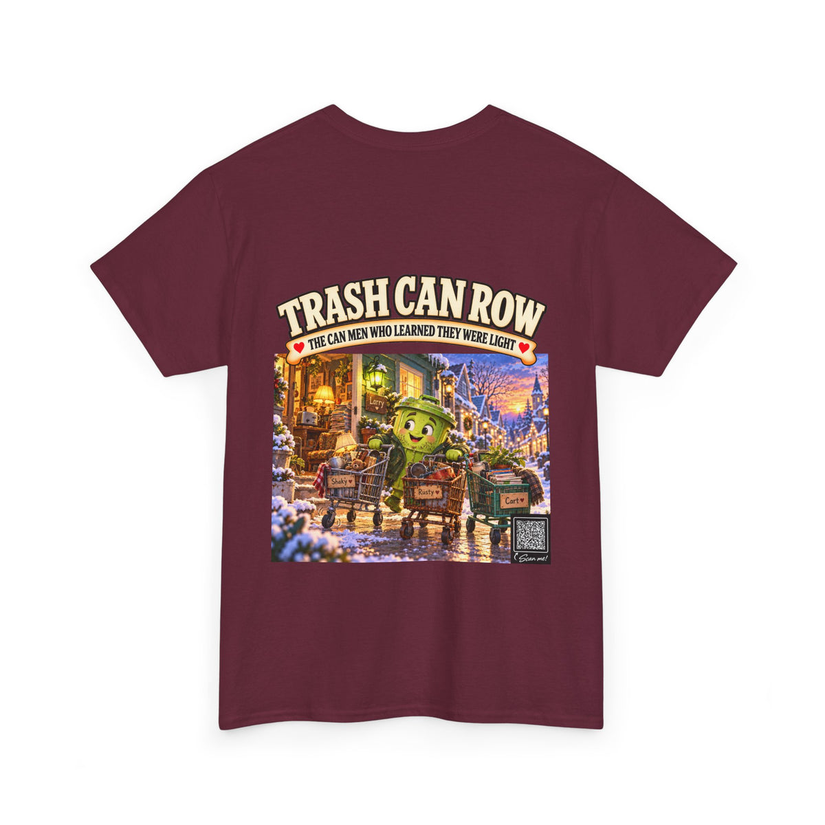 Trash Can Row Tee #6