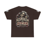 Forgive and Forget? Fuck Off and Die Works Better Back Graphic Tee